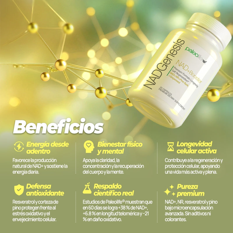 NADGenesis – Recarga tus Células