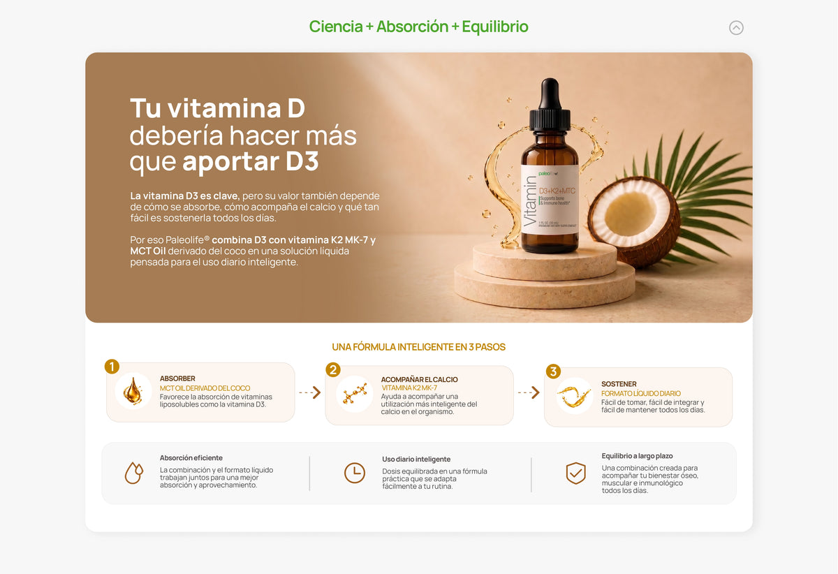Información del suplemento