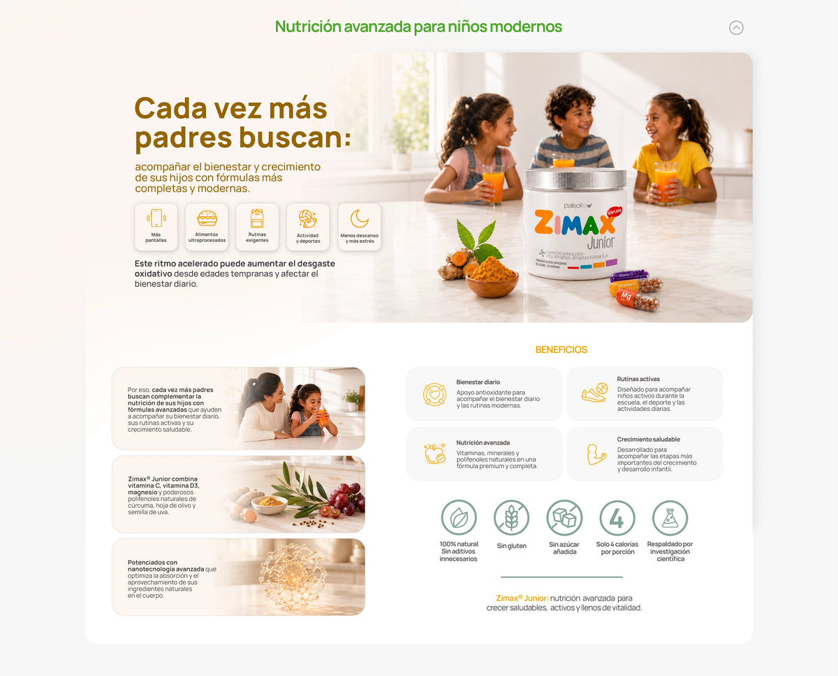 Información del suplemento